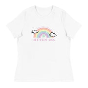 Hyten Cartoon Clouds Women's T-Shirt